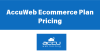 AccuWeb Ecommerce Plan Pricing