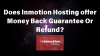 Does InMotion offer Money Back Guarantee Or Refund?