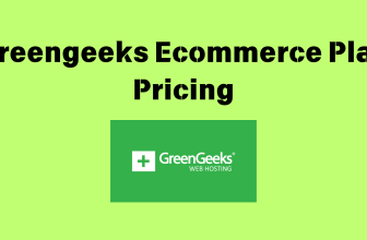 GreenGeeks Ecommerce Plan Pricing