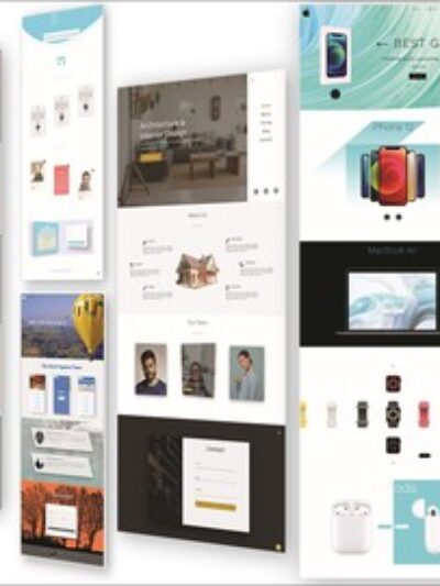 10 Mega Responsive Websites with HTML, CSS, and JavaScript