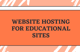 Website Hosting For Educational Sites