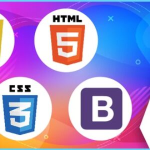 Front End Web Development with Javascript HTML CSS Bootstrap