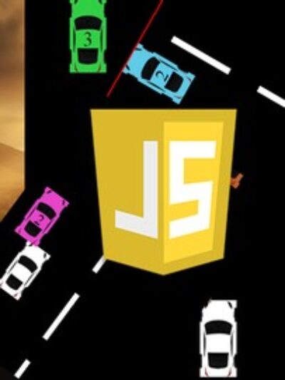 JavaScript Car Driving Game from scratch with source code