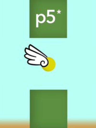Make A Flappy Bird Game using JavaScript & P5.js framework