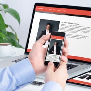 Make a Responsive Portfolio Website: JavaScript and HTML
