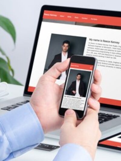 Make a Responsive Portfolio Website: JavaScript and HTML