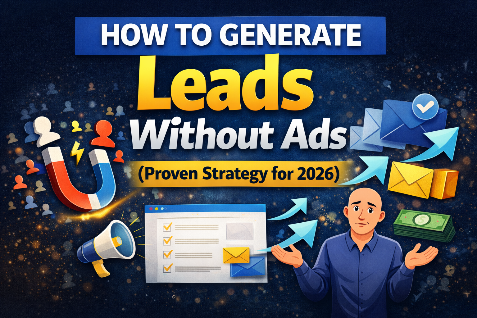 how to generate leads without ads