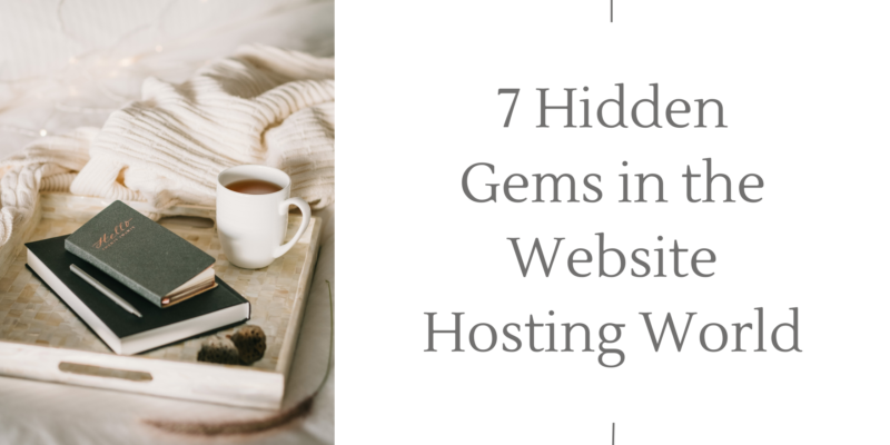 7 Hidden Gems in the Website Hosting World