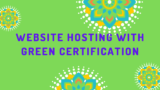 Website Hosting With Green Certification