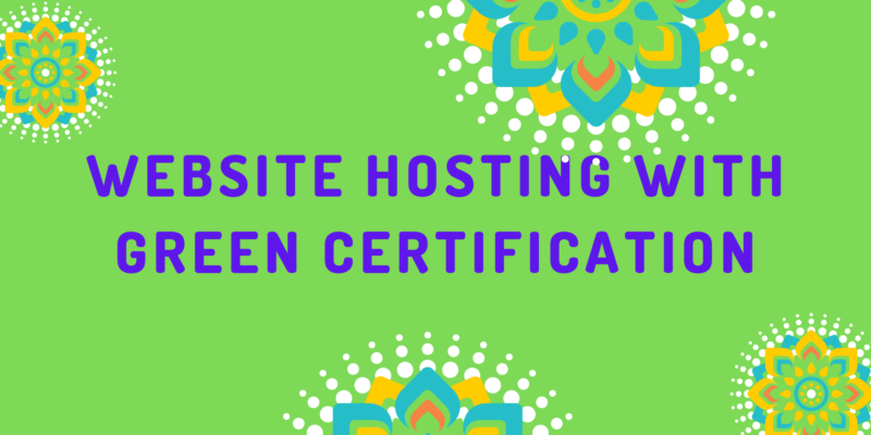 Website Hosting With Green Certification