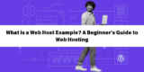 What is a Web Host Example? A Beginner’s Guide to Web Hosting